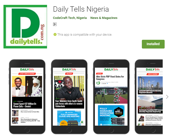 Daily Tells Nigeria